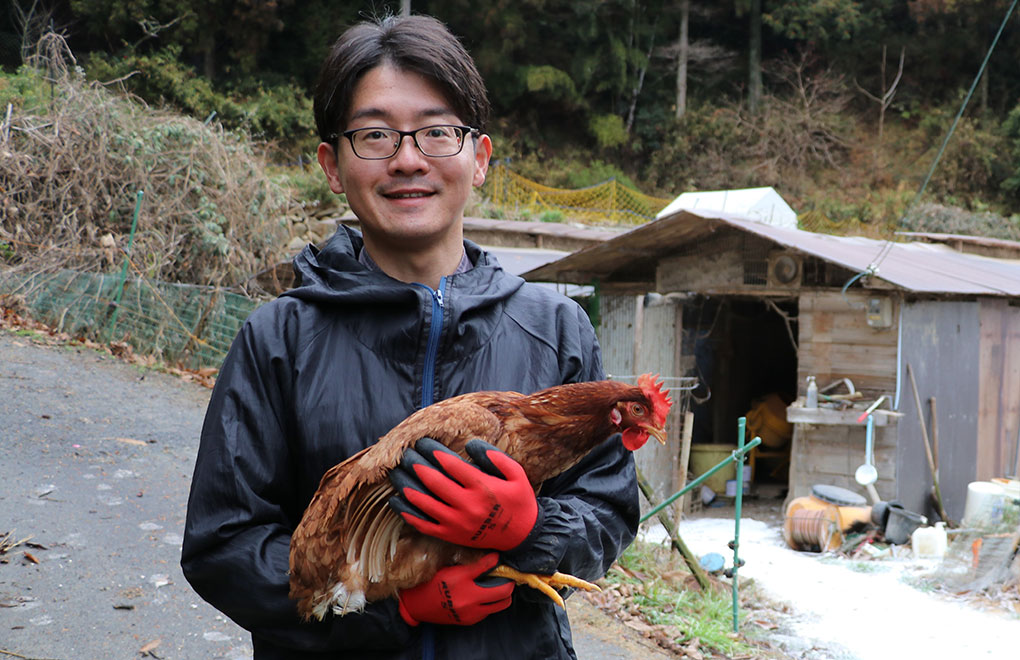 山森養鶏場 山森 裕貴さん