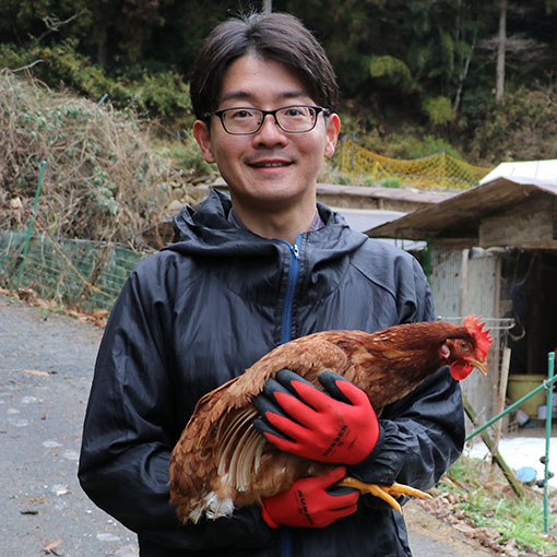 山森養鶏場 山森 裕貴さん